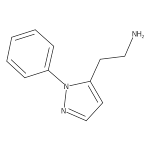 2-(1-phenyl-1H-pyrazol-5-yl)ethanamine Structure