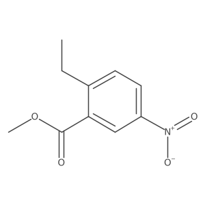 Methyl 2-ethyl-5-nitrobenzoate结构式