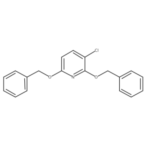 2,6-Bis(benzyloxy)-3-chloropyridine Structure