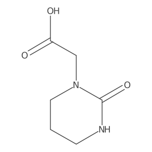 2-(2-Oxotetrahydropyrimidin-1(2H)-yl)acetic acid结构式