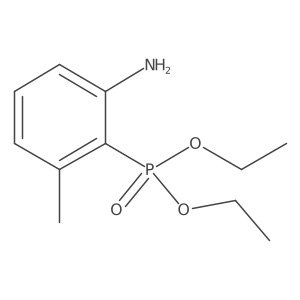 Diethyl (2-Amino-6-methylphenyl)phosphonate结构式