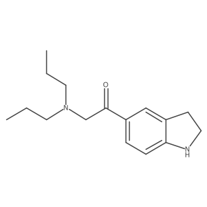 Ethanone,1-(2,3-dihydro-1h-indol-5-yl)-2-(dipropylamino)-结构式
