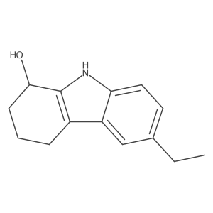 6-ethyl-2,3,4,9-tetrahydro-1H-carbazol-1-ol Structure