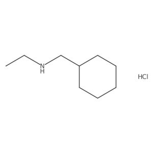 N-(cyclohexylmethyl)ethanamine hydrochloride结构式