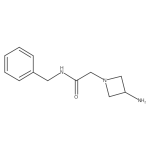 2-(3-aminoazetidin-1-yl)-N-benzylacetamide Structure