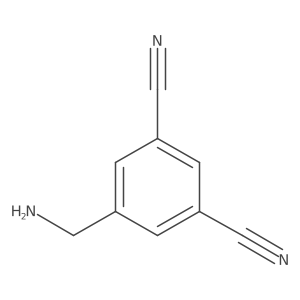 5-(Aminomethyl)isophthalonitrile Structure