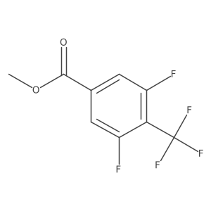 Methyl 3,5-difluoro-4-(trifluoromethyl)benzoate Structure