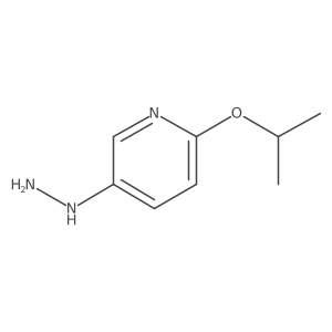5-Hydrazinyl-2-isopropoxypyridine结构式