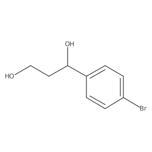 (S)-1-(4-Bromophenyl)propane-1,3-diol结构式
