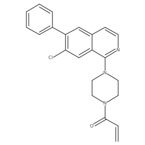 1-[4-(7-Chloro-6-phenyl-1-isoquinolinyl)-1-piperazinyl]-2-propen-1-one结构式