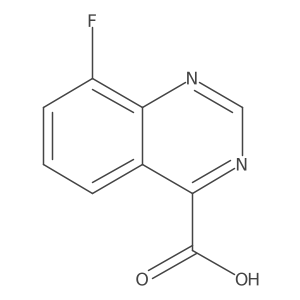 8-Fluoroquinazoline-4-carboxylic acid Structure