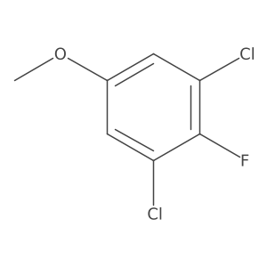 3,5-Dichloro-4-fluoroanisole Structure