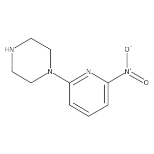 1-(6-Nitropyridin-2-yl)piperazine Structure