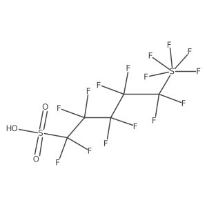 PentaFluoroSulfide perfluoropentane sulfonate Structure
