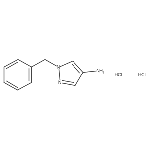 1-Benzyl-1H-pyrazol-4-amine 2hcl Structure