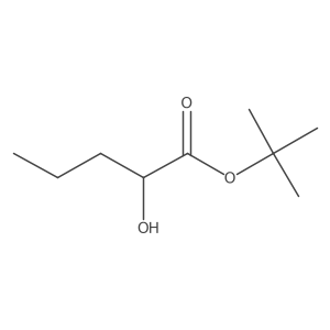 t-Butyl (R)-2-hydroxypentanoate Structure