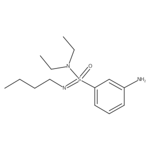 3-amino-N-butyl-N,N-diethylbenzene-1-sulfonoimidamide Structure