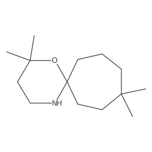 2,2,9,9-Tetramethyl-1-oxa-5-azaspiro[5.6]dodecane结构式