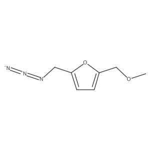 2-(Azidomethyl)-5-(methoxymethyl)furan结构式