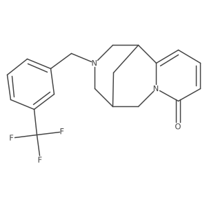 11-{[3-(Trifluoromethyl)phenyl]methyl}-7,11-diazatricyclo[7.3.1.0^{2,7}]trideca-2,4-dien-6-one Structure