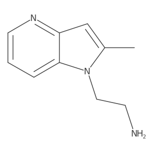 2-{2-methyl-1H-pyrrolo[3,2-b]pyridin-1-yl}ethan-1-amine Structure