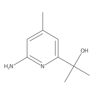2-(6-Amino-4-methylpyridin-2-yl)propan-2-ol Structure