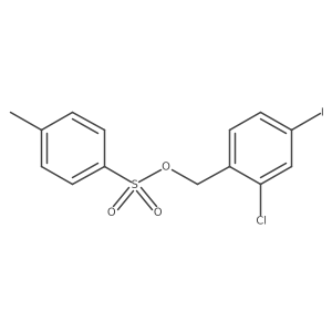 (2-Chloro-4-iodophenyl)methyl 4-methylbenzene-1-sulfonate Structure