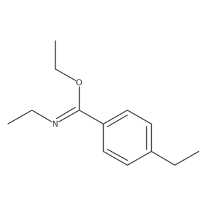 Ethyl N,4-diethylbenzenecarboximidate Structure