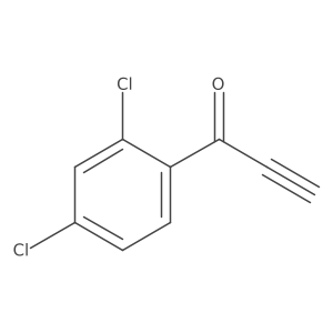 1-(2,4-Dichlorophenyl)prop-2-yn-1-one Structure
