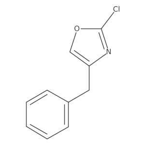 2-Chloro-4-(phenylmethyl)oxazole结构式