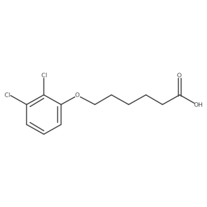6-(2,3-Dichlorophenoxy)hexanoic acid Structure