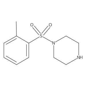1-(Toluene-2-sulfonyl)-piperazine结构式