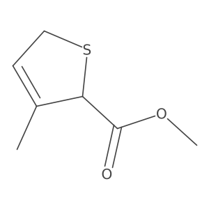 Methyl 3-methyl-2,5-dihydrothiophene-2-carboxylate Structure