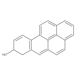 8-Hydroxy-7,8-dihydrobenzo(a)pyrene, (S)-结构式