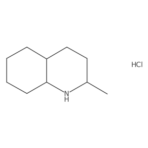 2-Methyldecahydroquinoline hydrochloride Structure