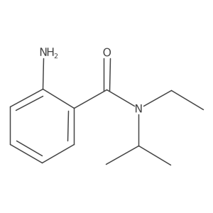 2-Amino-N-ethyl-N-(1-methylethyl)benzamide Structure