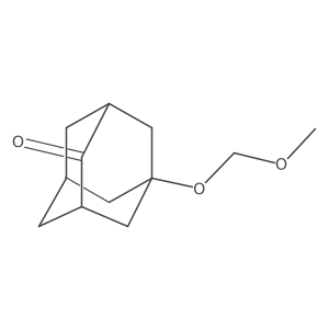 5-(Methoxymethoxy)tricyclo[3.3.1.13,7]decan-2-one Structure