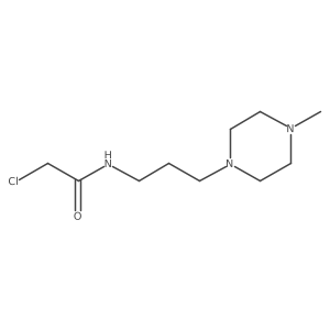 2-Chloro-N-(3-(4-methylpiperazin-1-yl)propyl)acetamide Structure