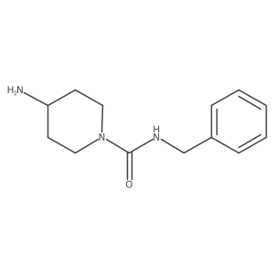 4-amino-N-benzylpiperidine-1-carboxamide结构式