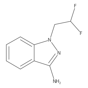 1-(2,2-difluoroethyl)-1H-indazol-3-amine Structure