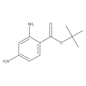 Tert-butyl 2,4-diaminobenzoate Structure