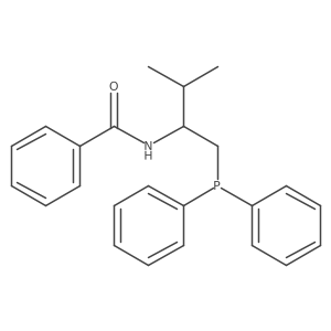 (S)-N-(1-(Diphenylphosphino)-3-methylbutan-2-yl)benzamide结构式