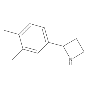 2-(3,4-Dimethylphenyl)azetidine Structure