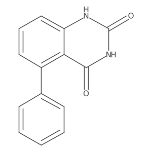 5-phenylquinazoline-2,4(1H,3H)-dione结构式