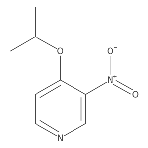 4-Isopropoxy-3-nitropyridine结构式