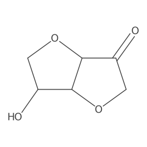 (3AS,6R,6AR)-6-Hydroxytetrahydrofuro[3,2-B]furan-3(2H)-one结构式