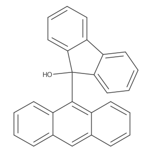 9-(Anthracen-9-yl)-9H-fluoren-9-ol结构式