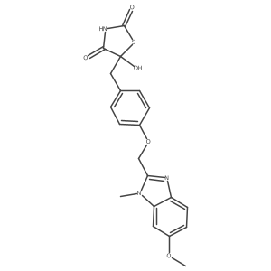 Rivoglitazone metabolite M18 Structure