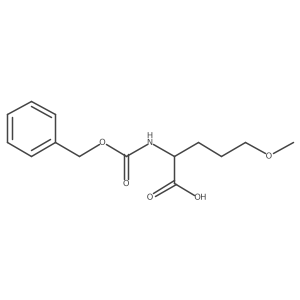 2-{[(Benzyloxy)carbonyl]amino}-5-methoxypentanoic acid Structure