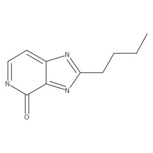 2-Butylimidazo[4,5-c]pyridin-4-one Structure